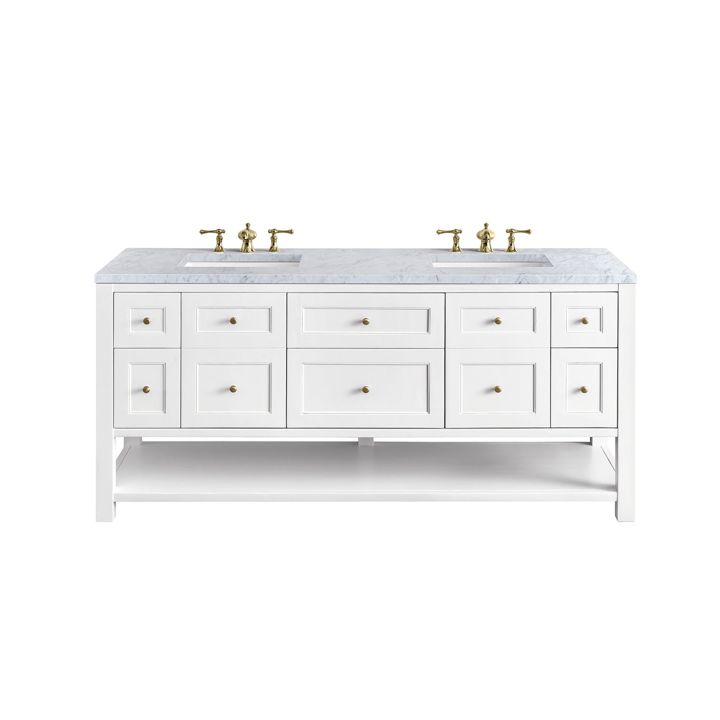 Breckenridge 72" Double Vanity Base Only
