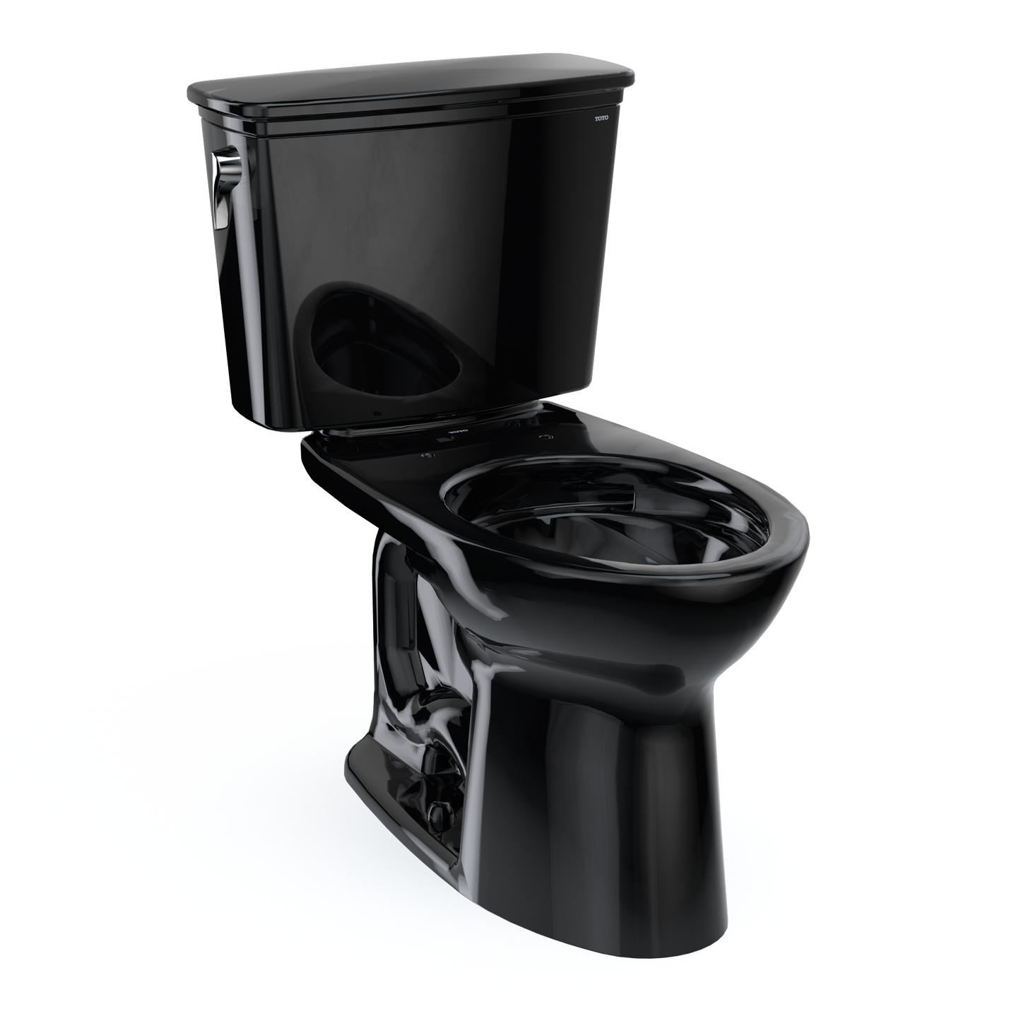 Toto Drake Transitional Two-Piece Elongated 1.28 Gpf Tornado Flush Toilet