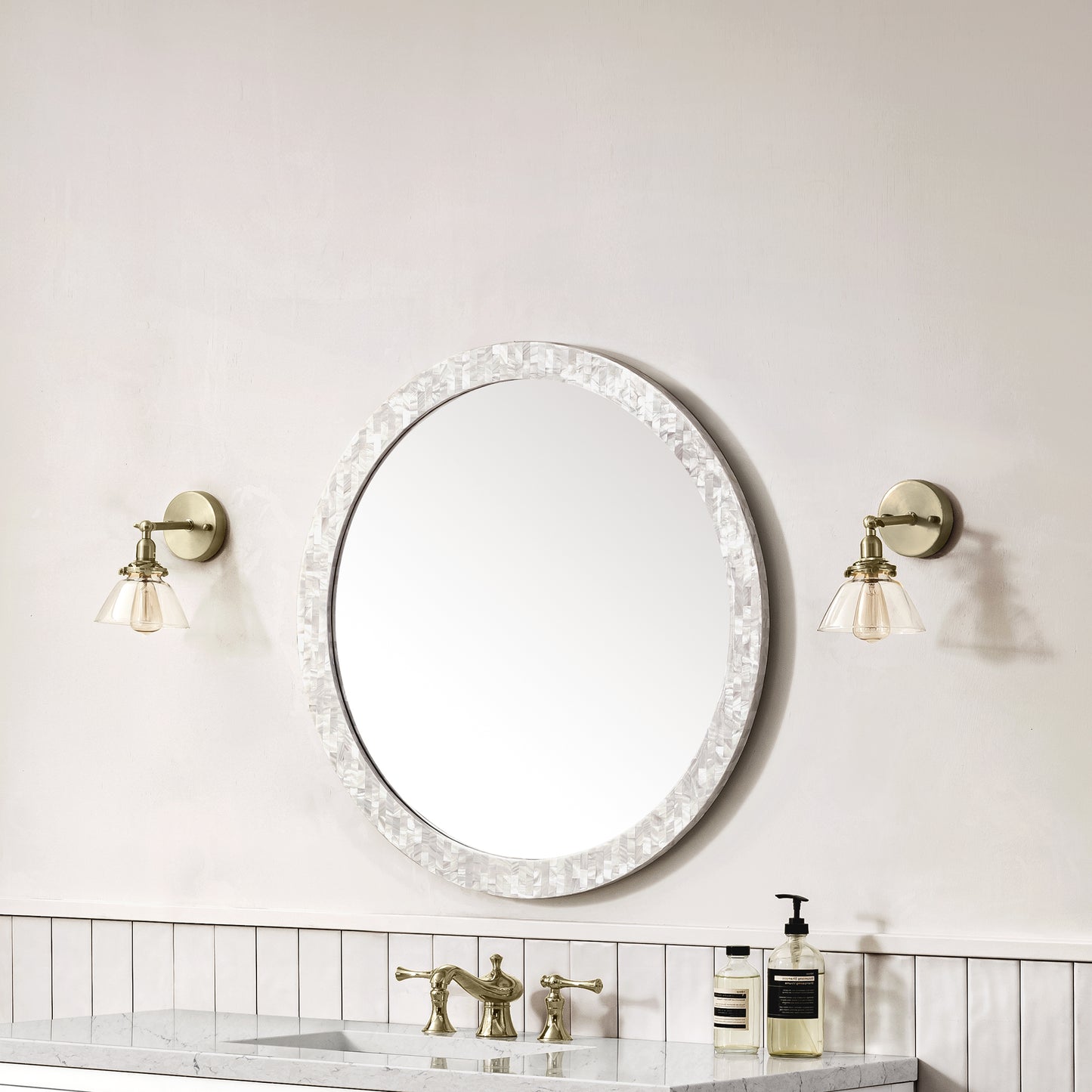 Callie 30" Round Mirror