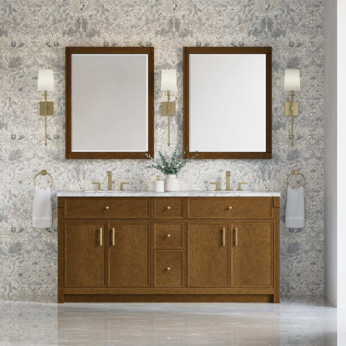 Bellshire 72" Double Vanity