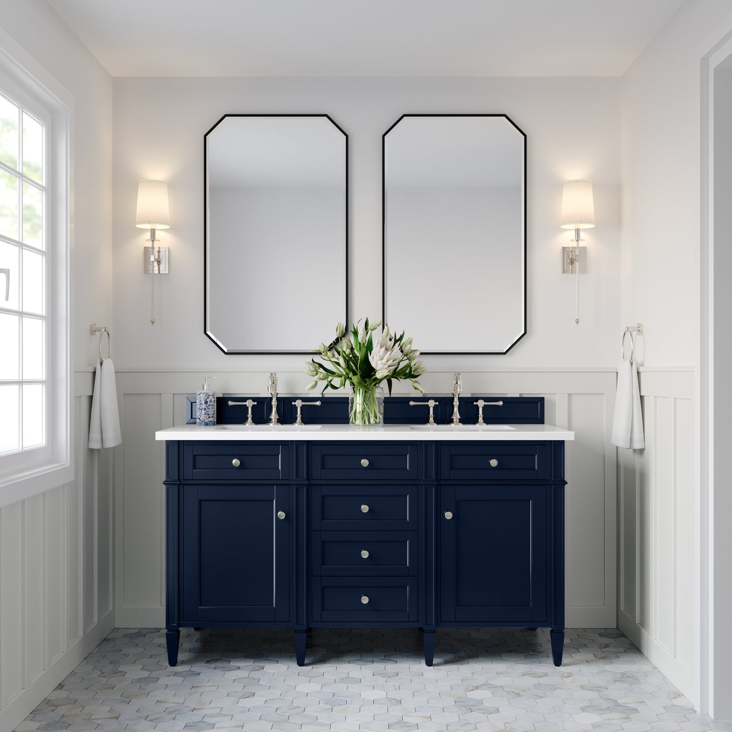 Brittany 60" Double Vanity