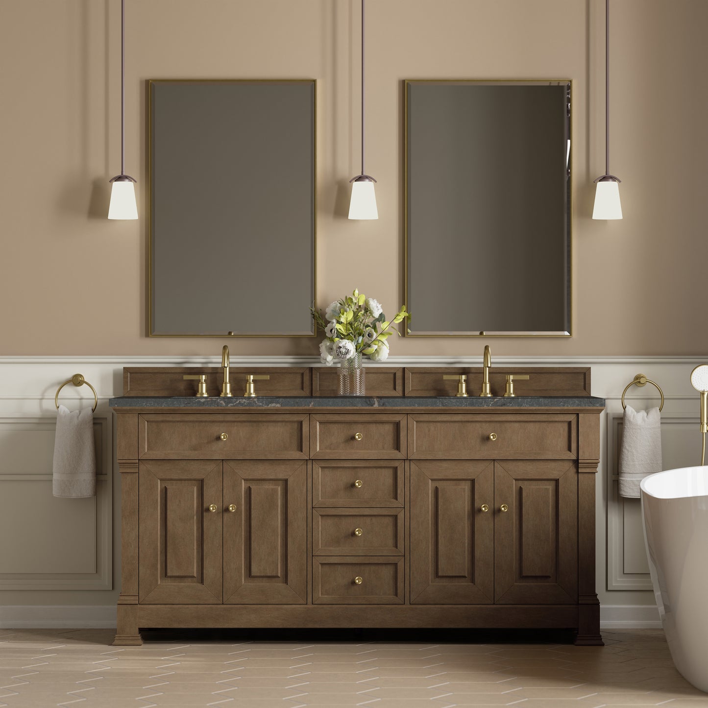 Brookfield 72" Double Vanity