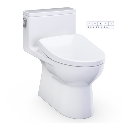 Redington 1G Washlet+ S7A One-Piece Elongated 1.0 Gpf Universal Height Toilet With Cefiontect
