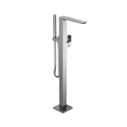GR Single-Handle Freestanding Tub Filler Faucet with Handshower