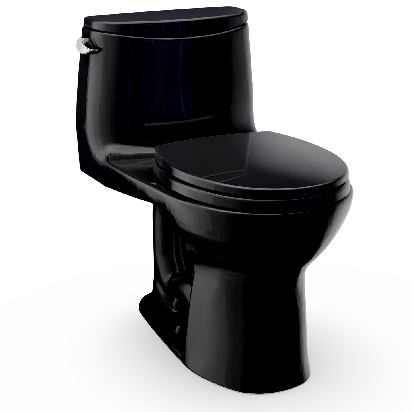 Ultramax One-Piece Round 1.28 GPF Universal Height Toilet with SS113 SoftClose Seat