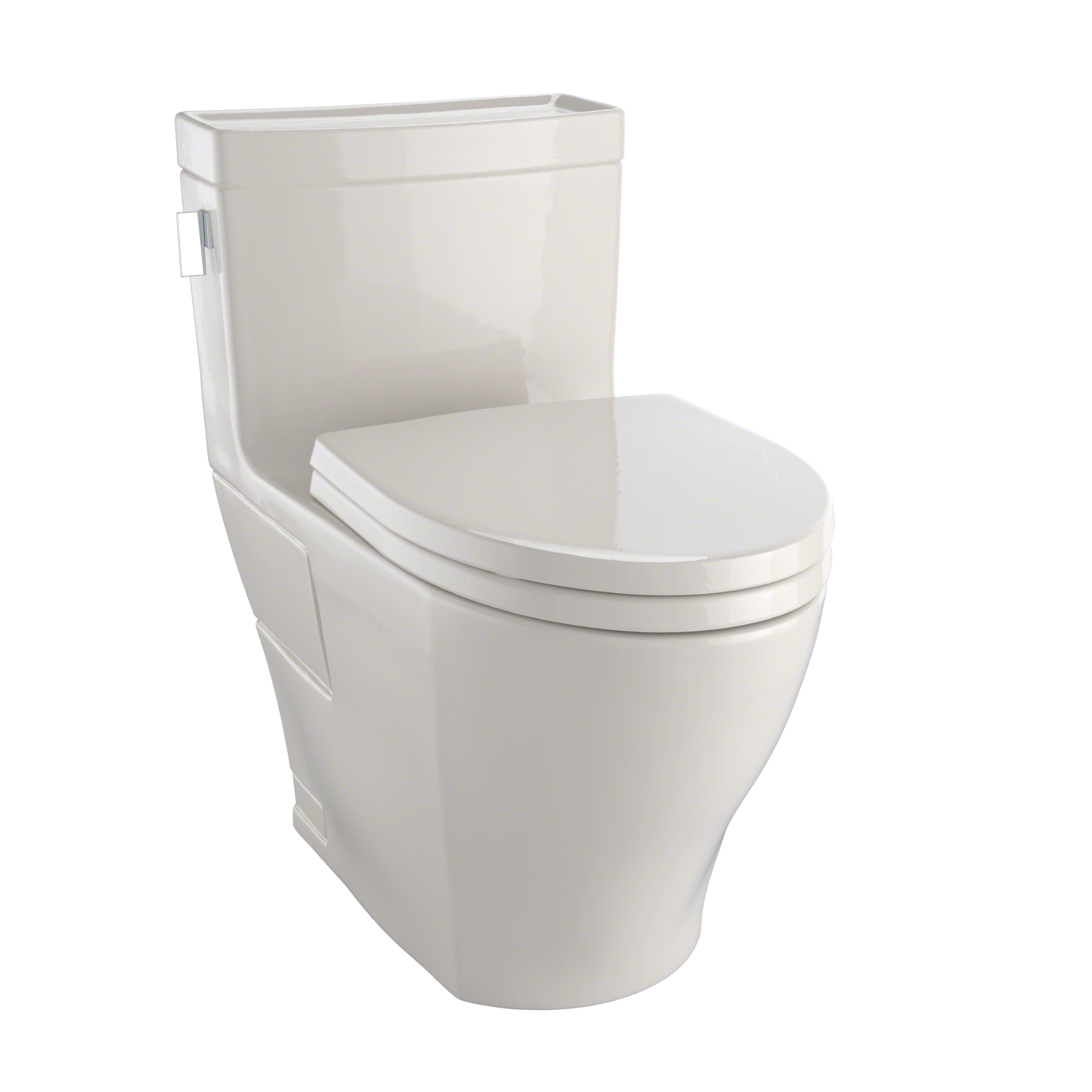 Toto Legato Washlet+ One-Piece Elongated 1.28 Gpf Universal Height Skirted Toilet With Cefiontect