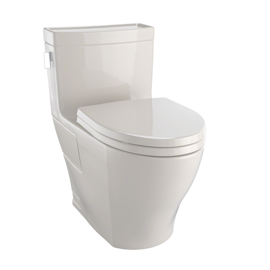 Toto Legato Washlet+ One-Piece Elongated 1.28 Gpf Universal Height Skirted Toilet With Cefiontect