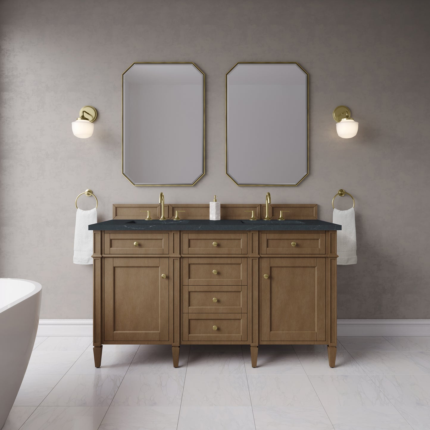 Brittany 60" Double Vanity