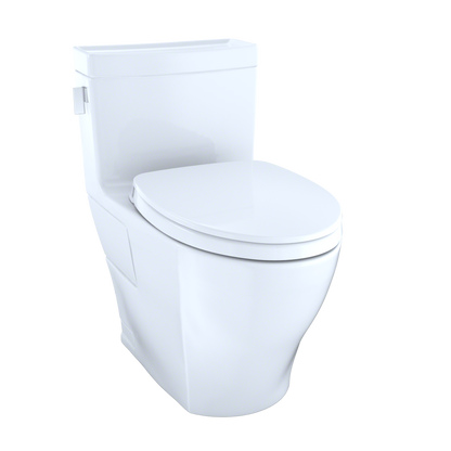 Legato WASHLET+ One-Piece Elongated 1.28 GPF Universal Height Skirted Toilet with CEFIONTECT