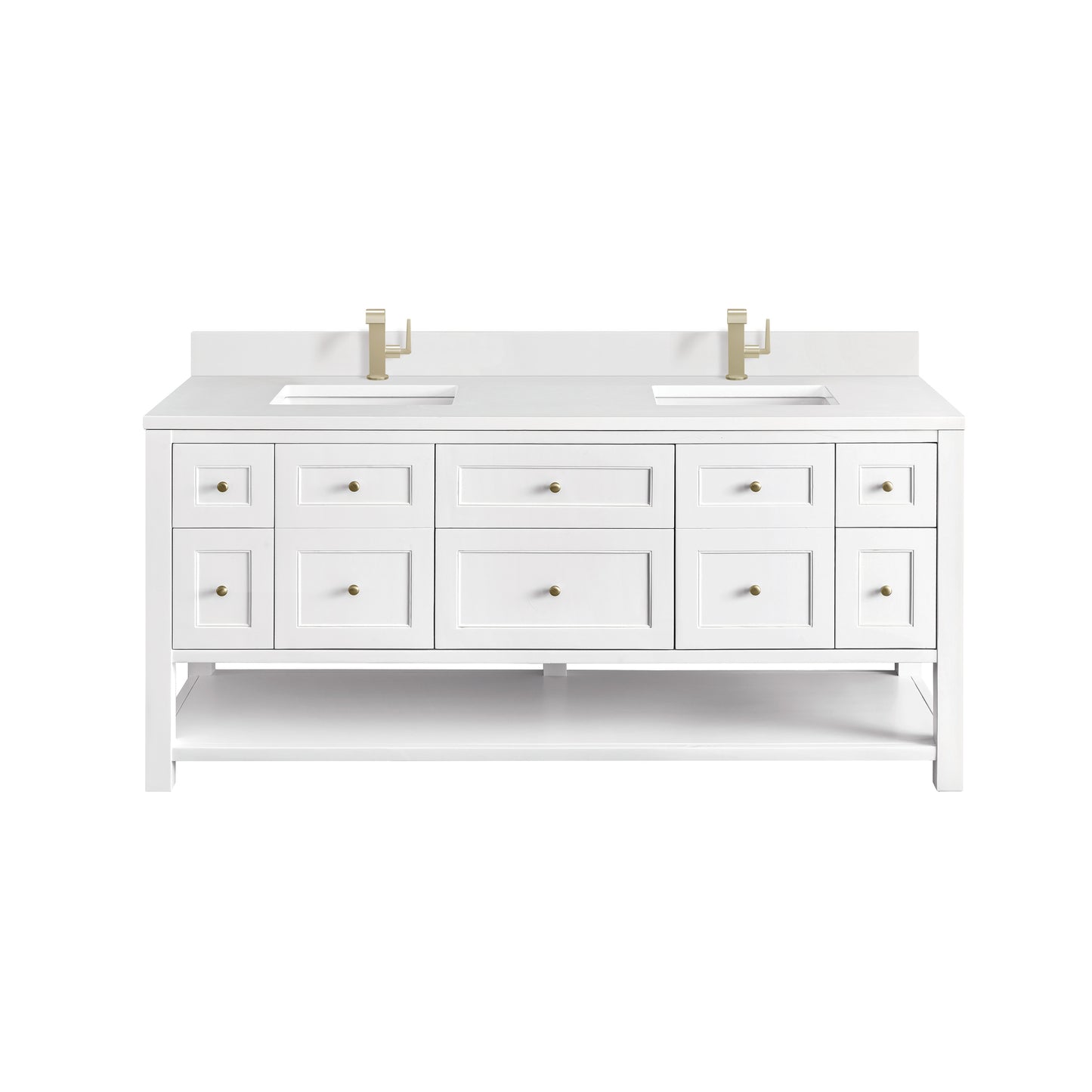 Breckenridge 72" Double Vanity Base Only