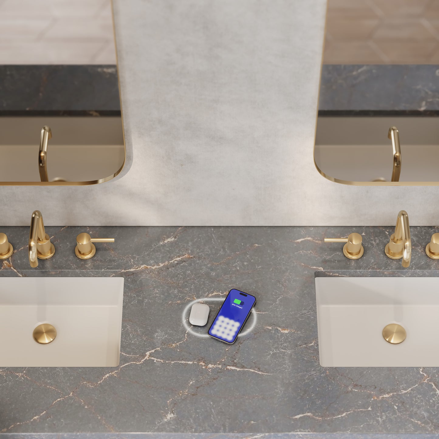 Laurent 72" Double Vanity