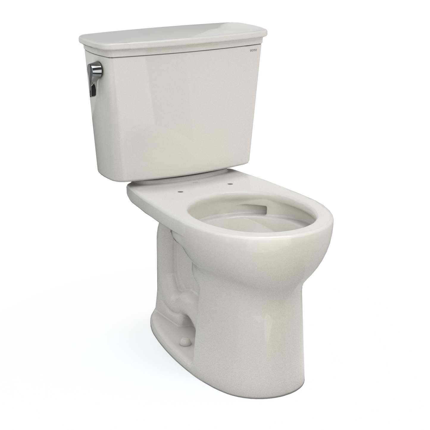 Drake Transitional Two-Piece Round 1.28 Gpf Universal Height Tornado Flush Toilet