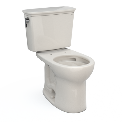 Drake Transitional Two-Piece Round 1.28 Gpf Universal Height Tornado Flush Toilet