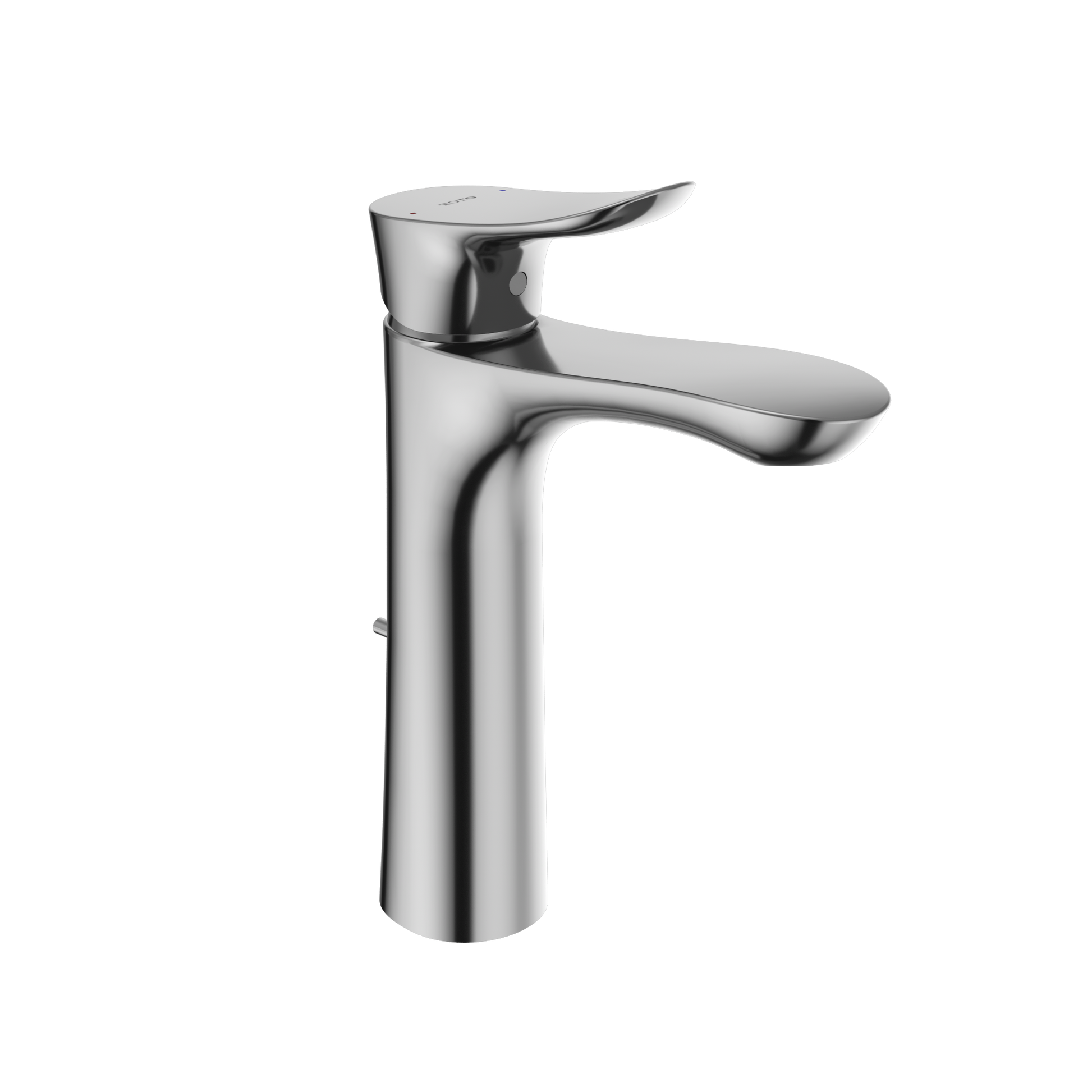 GO 1.2 GPM Single Handle Semi-Vessel Bathroom Sink Faucet with COMFORT GLIDE Technology