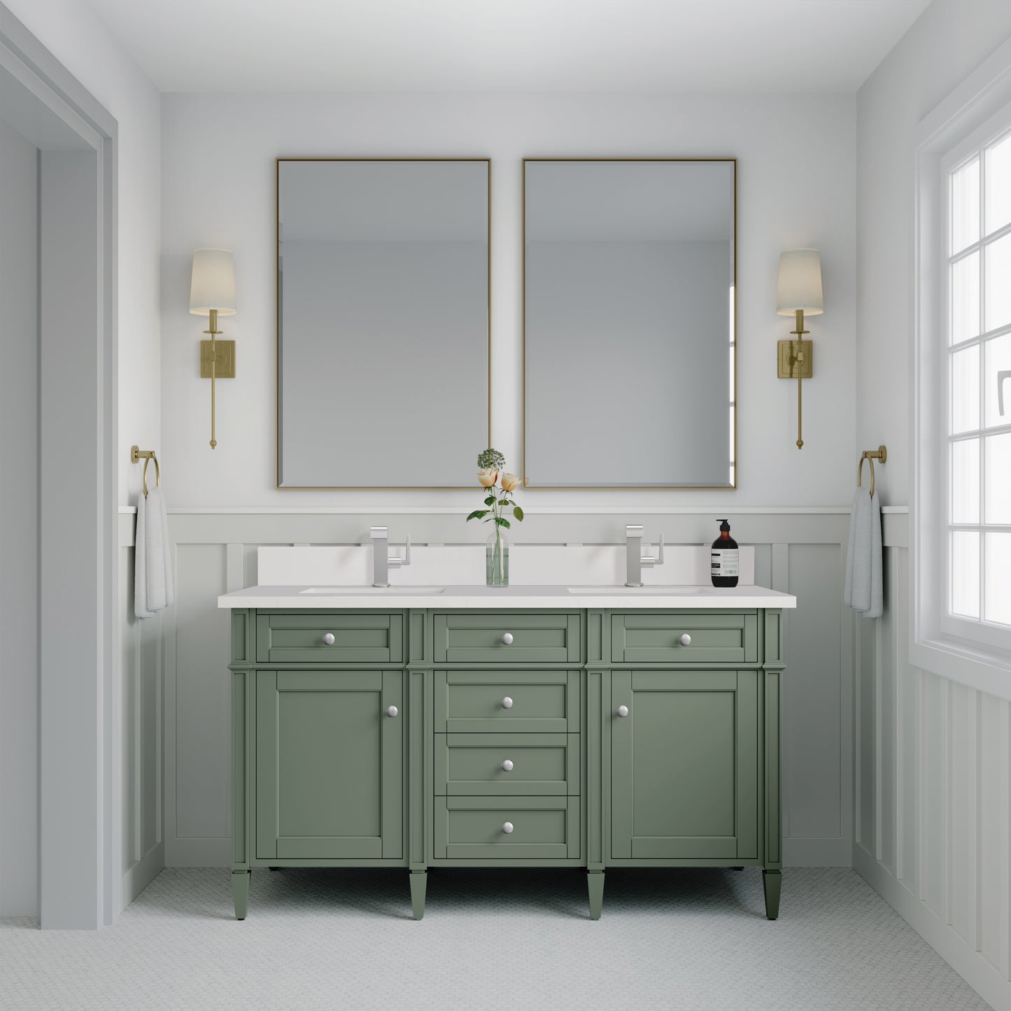 Brittany 60" Double Vanity