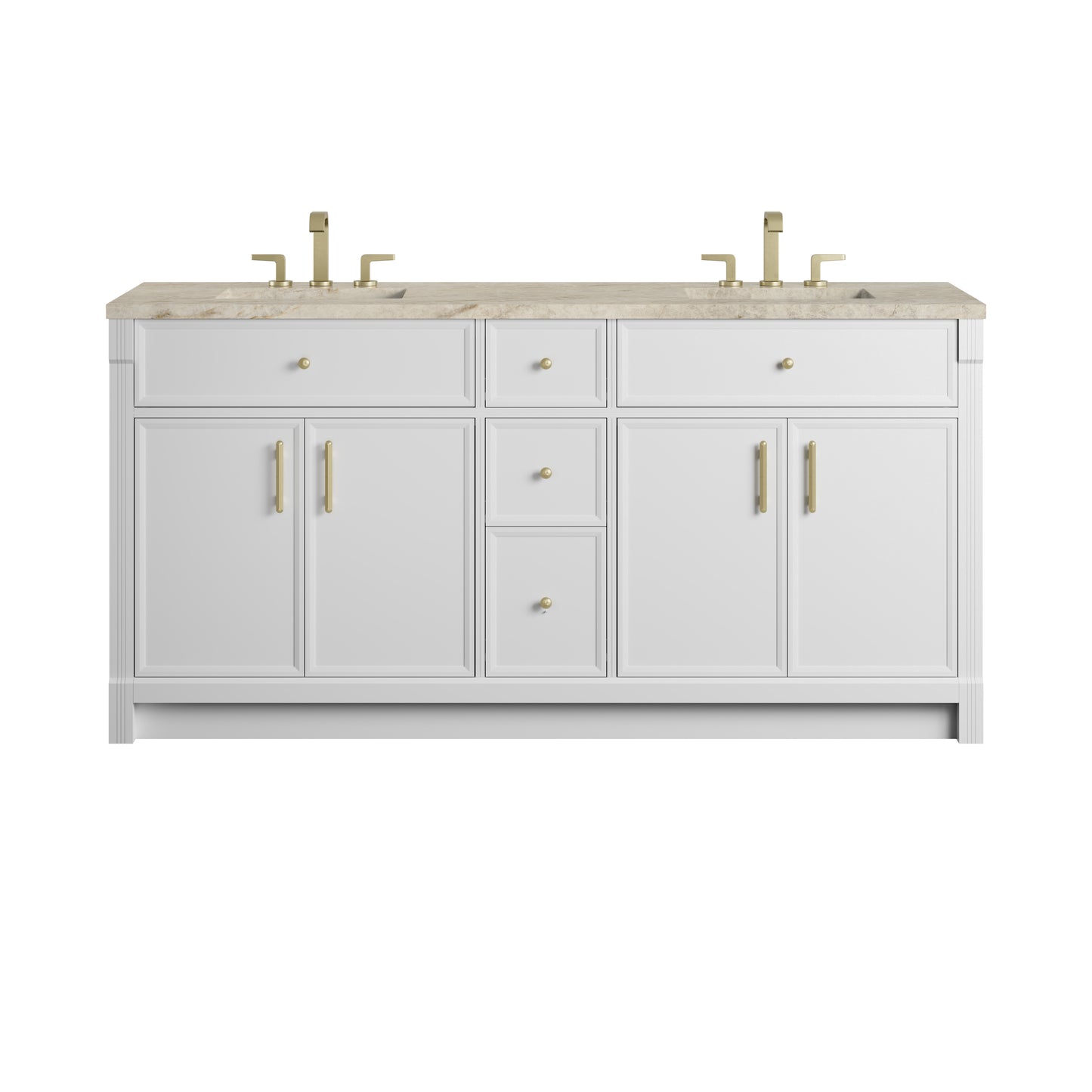 Bellshire 72" Double Vanity