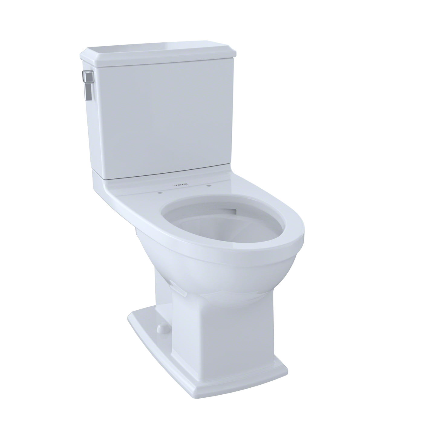 Connelly Two-Piece Elongated Dual-Max 1.28 And 0.9 Gpf Universal Height Toilet With Cefiontect, Colonial White