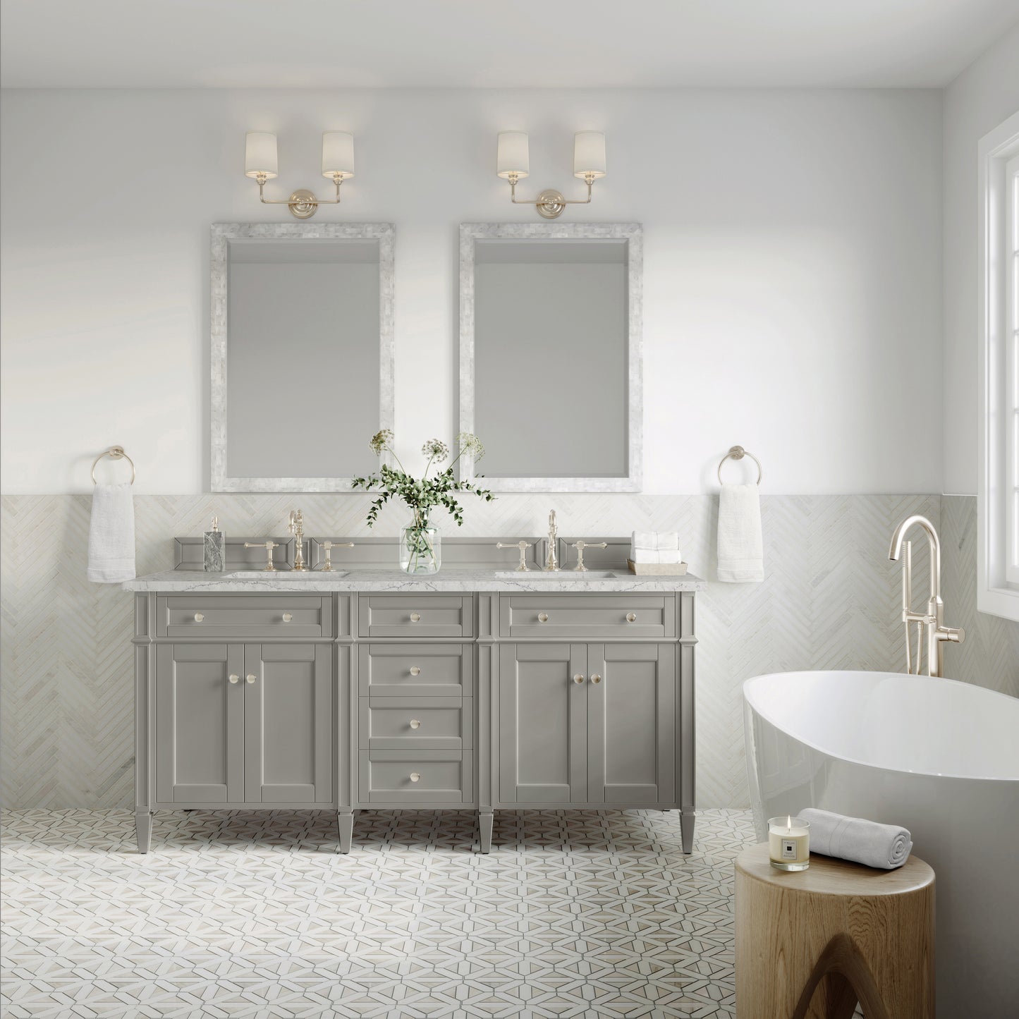 Brittany 72" Double Vanity