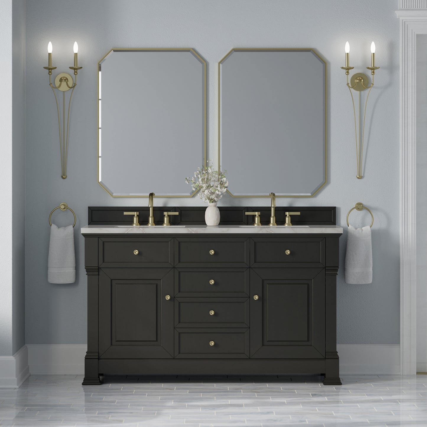 Brookfield 60" Double Vanity