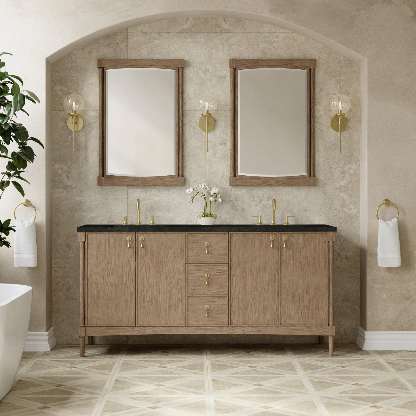 Kinnsden 72" Double Vanity