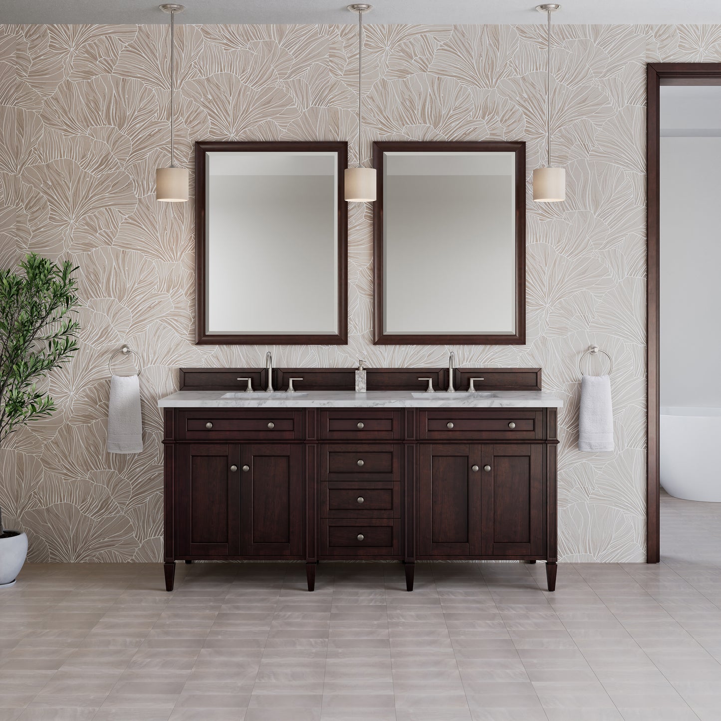 Brittany 72" Double Vanity