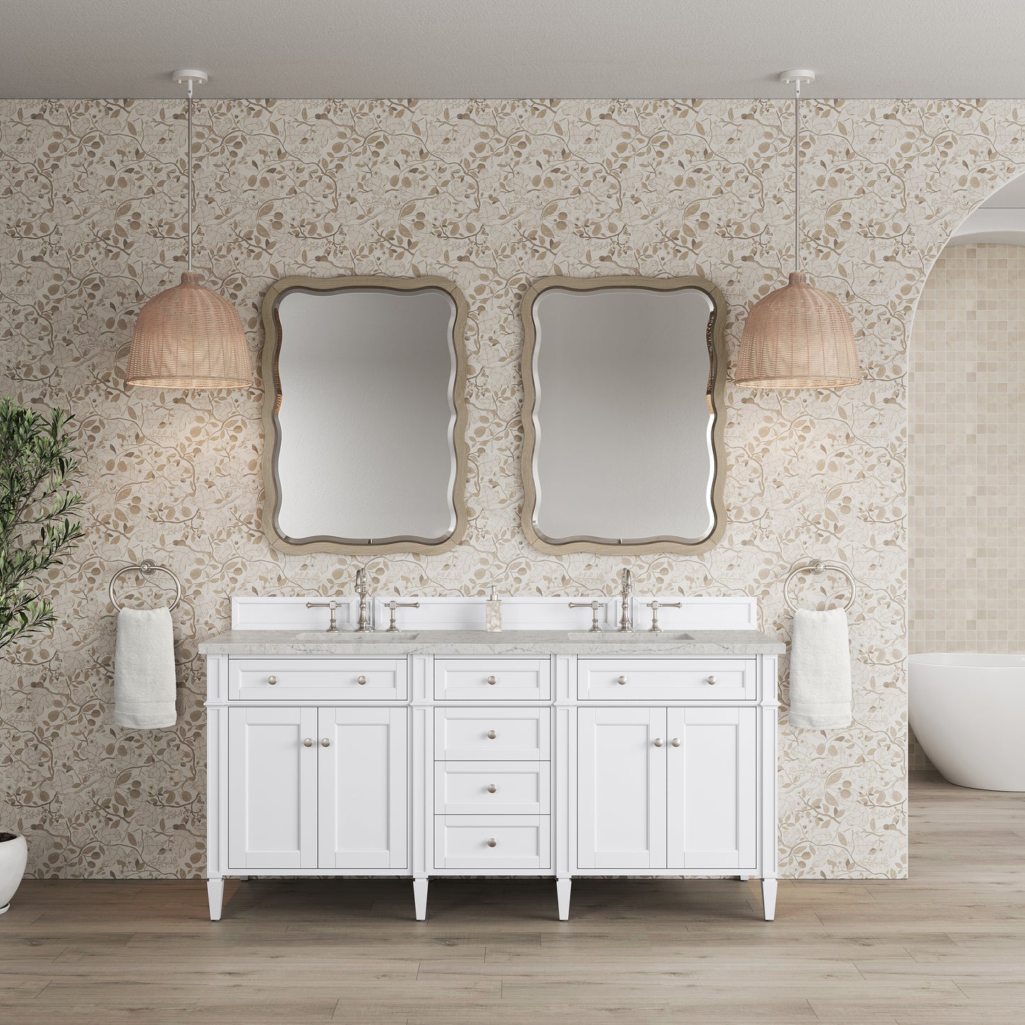 Brittany 72" Double Vanity