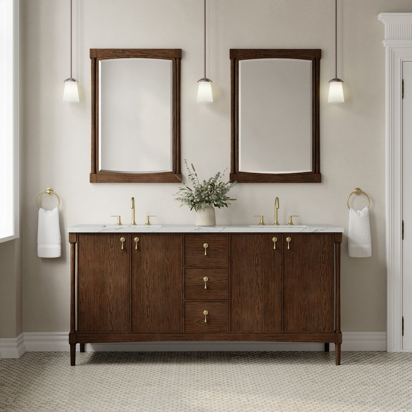 Kinnsden 72" Double Vanity