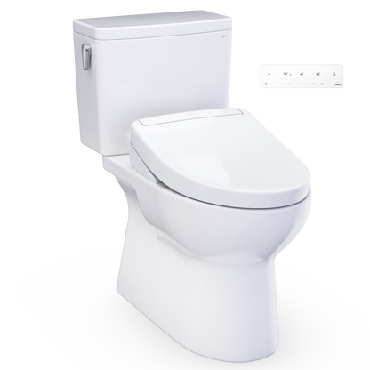 Glaston Washlet+ 1.28 Gpf Universal Height Toilet With Cefiontect