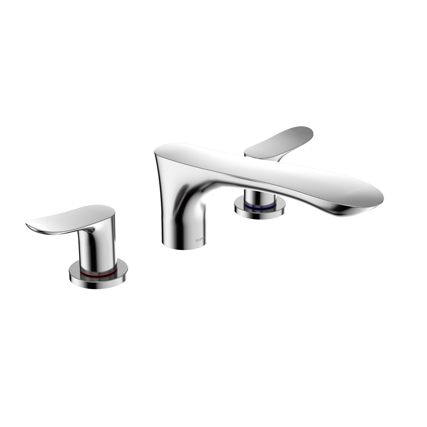 Toto Go Two-Handle Deck-Mount Roman Tub Filler Trim