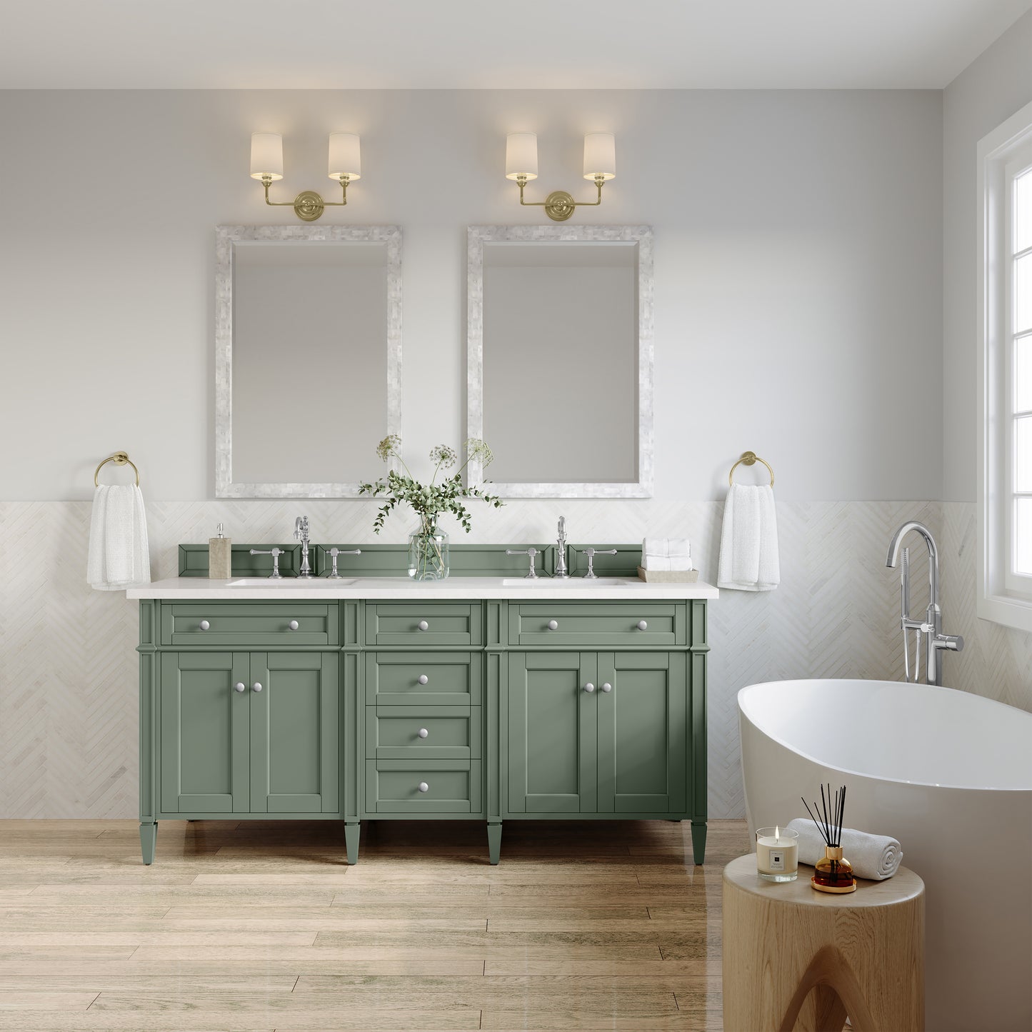 Brittany 72" Double Vanity