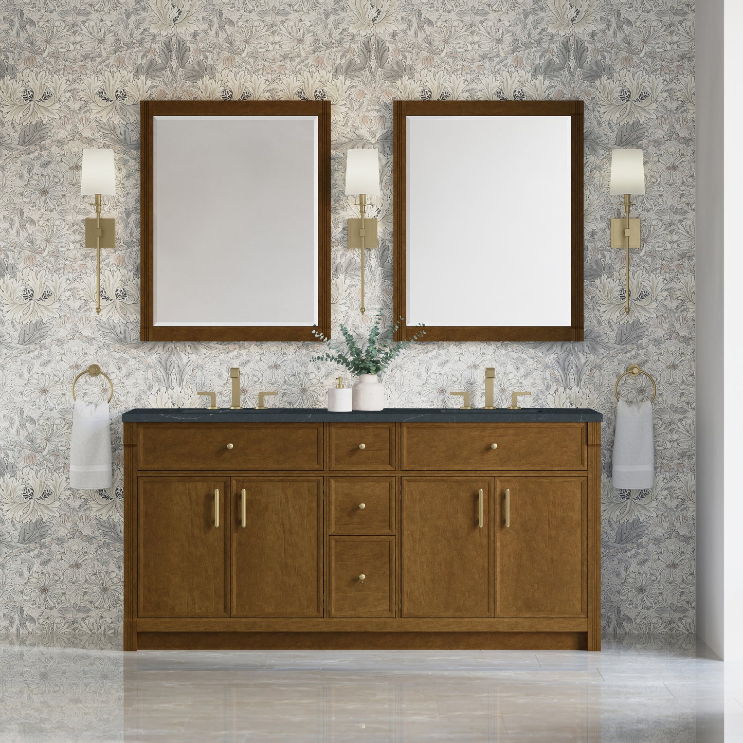 Bellshire 72" Double Vanity