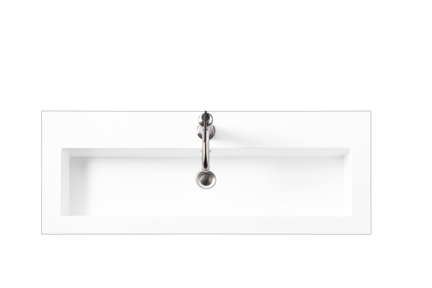 James Martin Vanities Composite Countertop 39.5" W x 15.4" D Sink