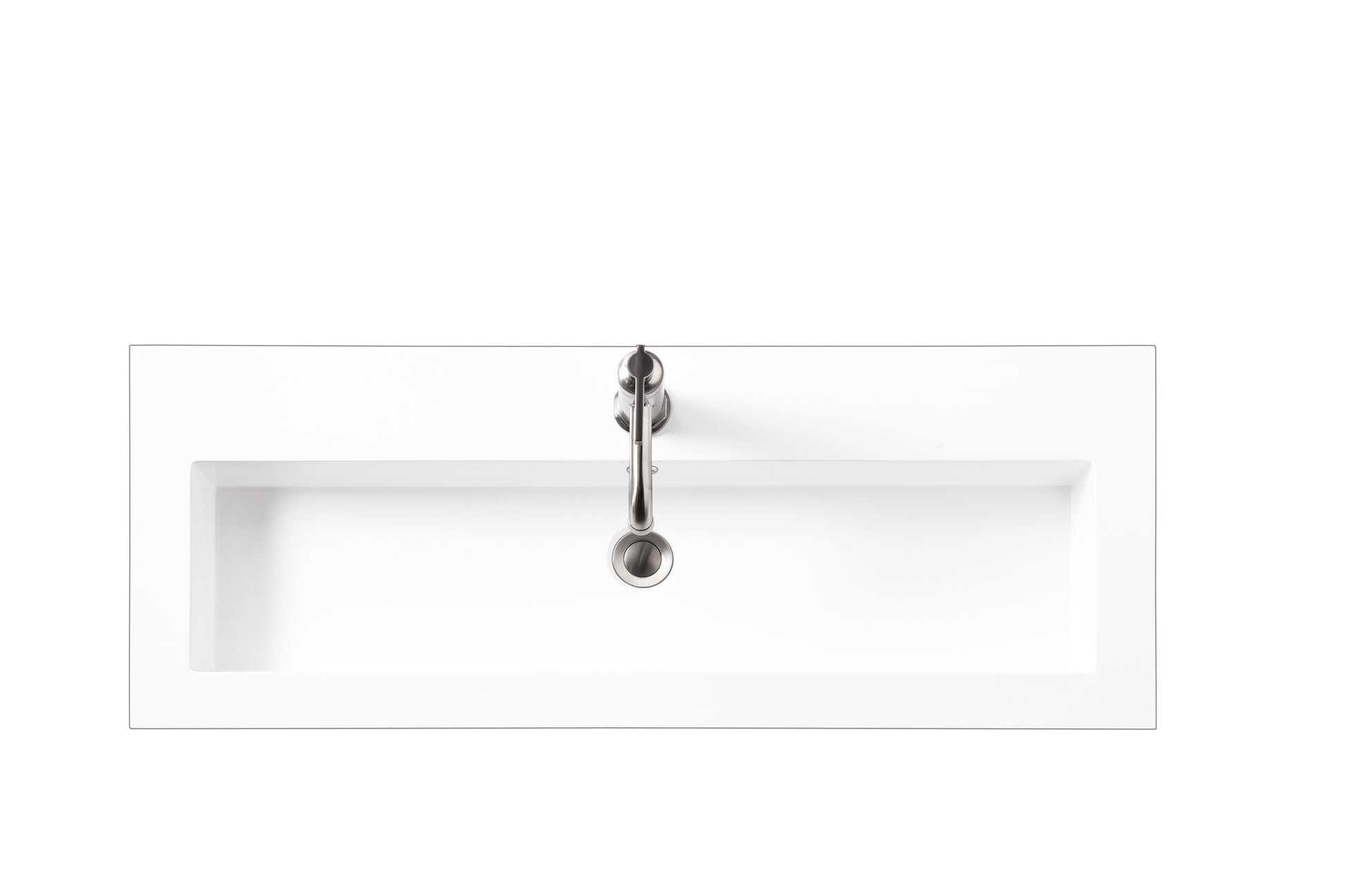 James Martin Vanities Composite Countertop 39.5" W x 15.4" D Sink