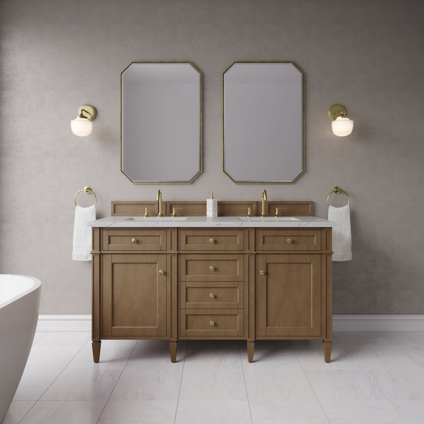 Brittany 60" Double Vanity