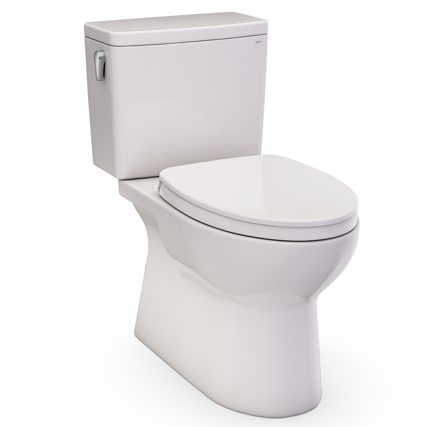 Glaston 1G Two-Piece Elongated 1.0 Gpf Washlet+ And Auto Flush Ready Universal Height Toilet With Cefiontect And Ss124 Softclose Seat