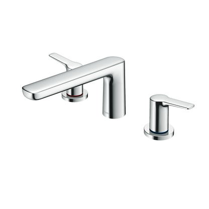 Gs Two-Handle Deck-Mount Roman Tub Filler Trim