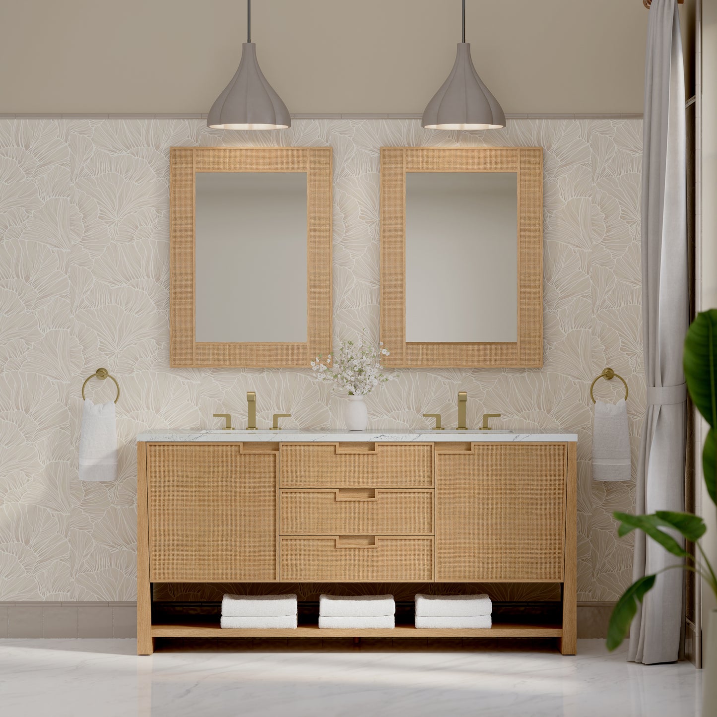Solene 72" Double Vanity
