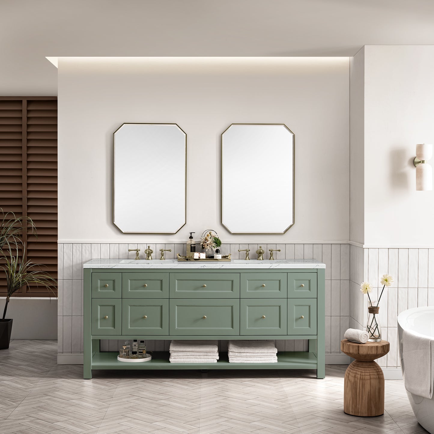 Breckenridge 72" Double Vanity Base Only