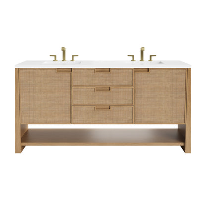 Solene 72" Double Vanity