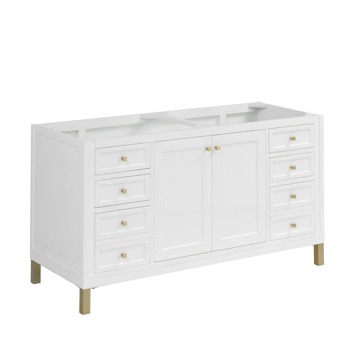 James Martin Vanities Chicago 60" Double Vanity