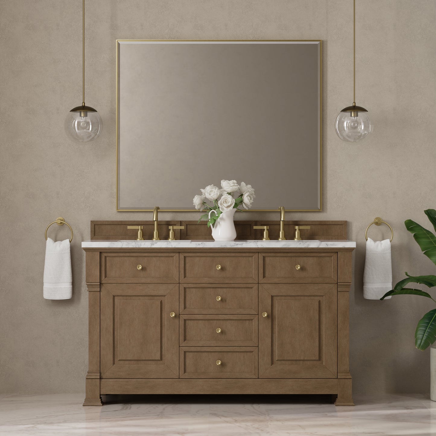 Brookfield 60" Double Vanity