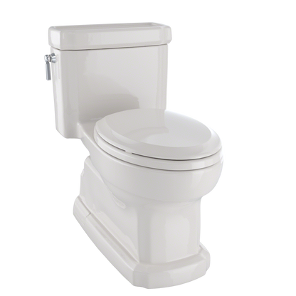 Eco Guinevere Elongated 1.28 Gpf Universal Height Skirted Toilet With Softclose Seat