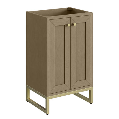 Chianti 20" Single Vanity w/ White Glossy Composite Stone Top