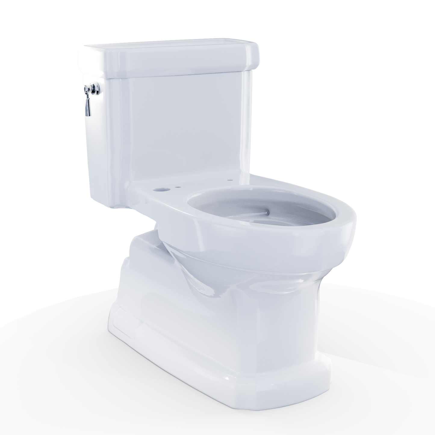 Toto Eco Guinevere Washlet+ Ready Elongated 1.28 Gpf Universal Height Skirted Toilet With Cefiontect