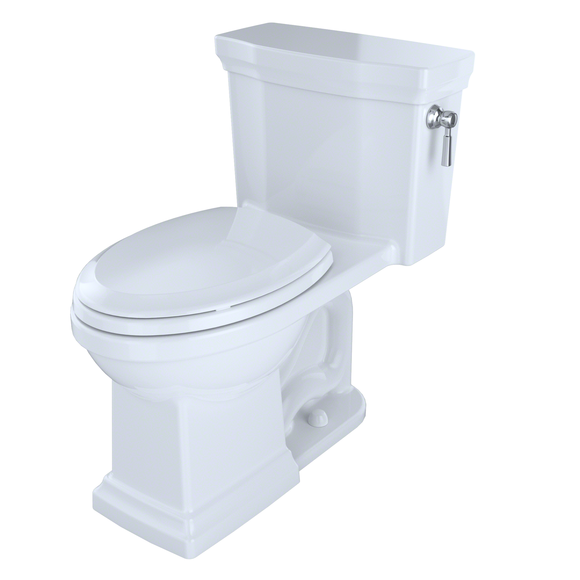 Promenade II One-Piece Elongated 1.28 GPF Universal Height Toilet with CEFIONTECT and Right-Hand Trip Lever
