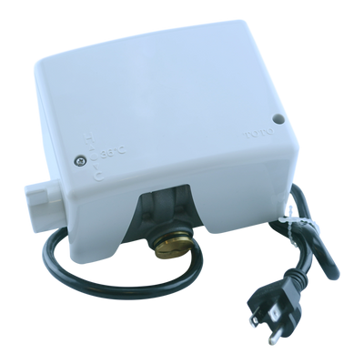Zn 1.1 Gpm Electronic Touchless Bathroom Faucet Controller With Safety Thermo Thermostatic Mixing Valve