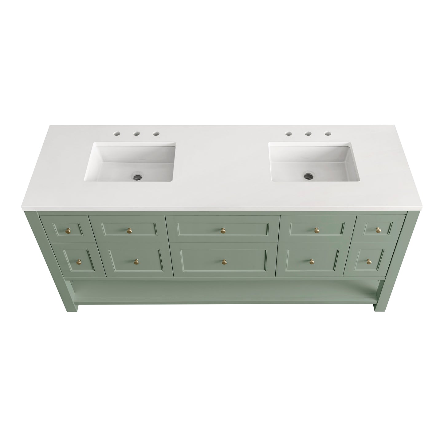 Breckenridge 72" Double Vanity Base Only