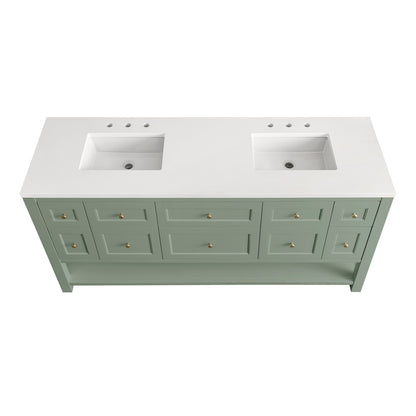 Breckenridge 72" Double Vanity Base Only