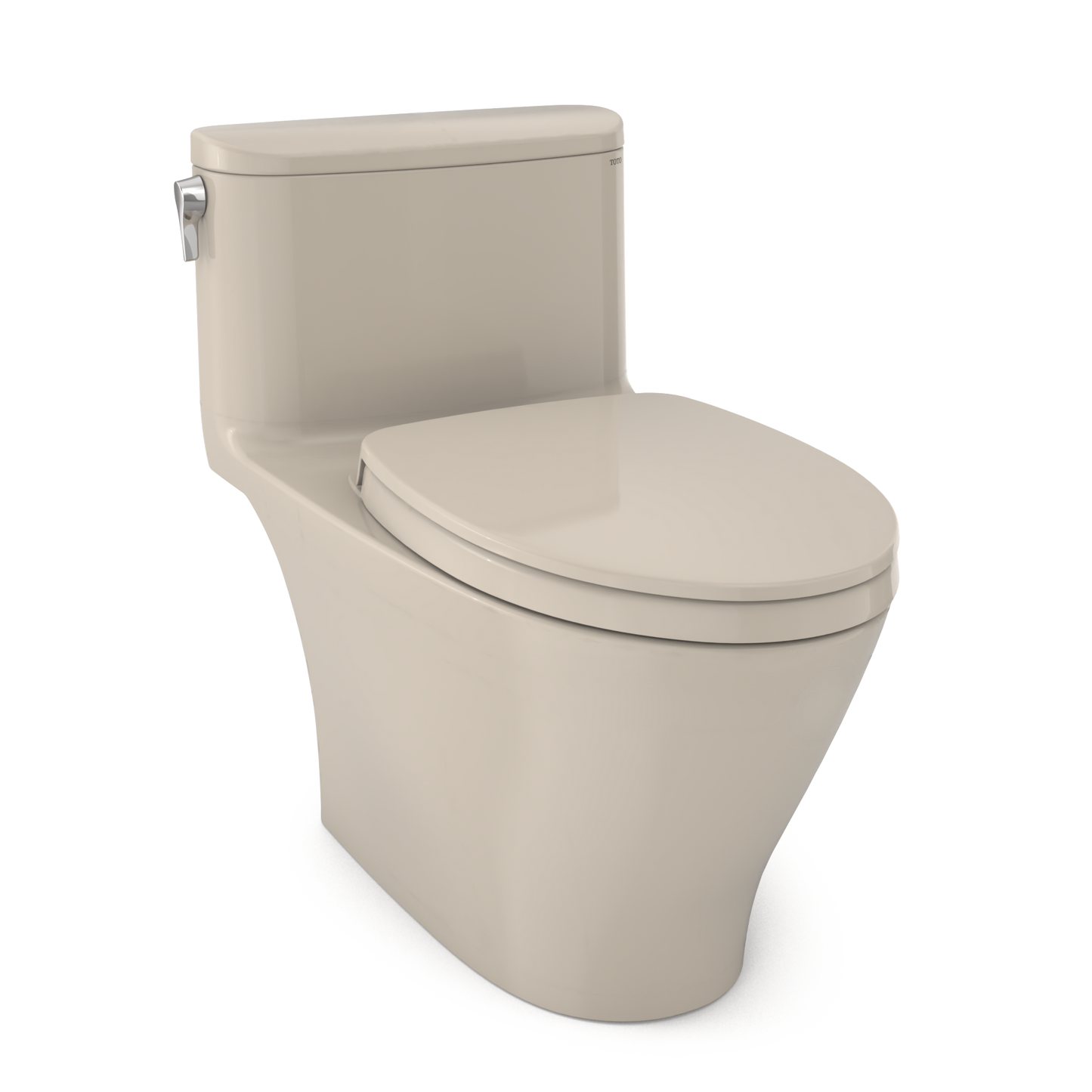 Nexus 1G One-Piece Elongated 1.0 GPF Universal Height Toilet with CEFIONTECT and SS124 SoftClose Seat