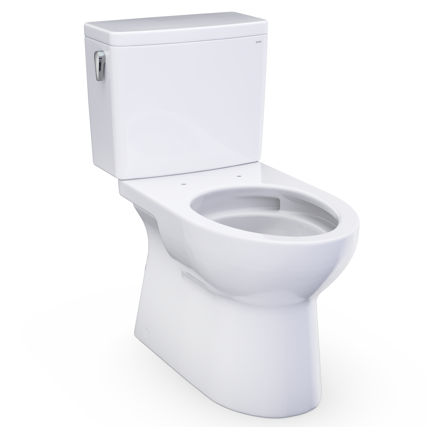 Toto Glaston Two-Piece Elongated 1.28 Gpf Universal Height Toilet With Cefiontect